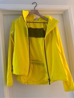 Lightweight Yellow Women's Hooded Jacket